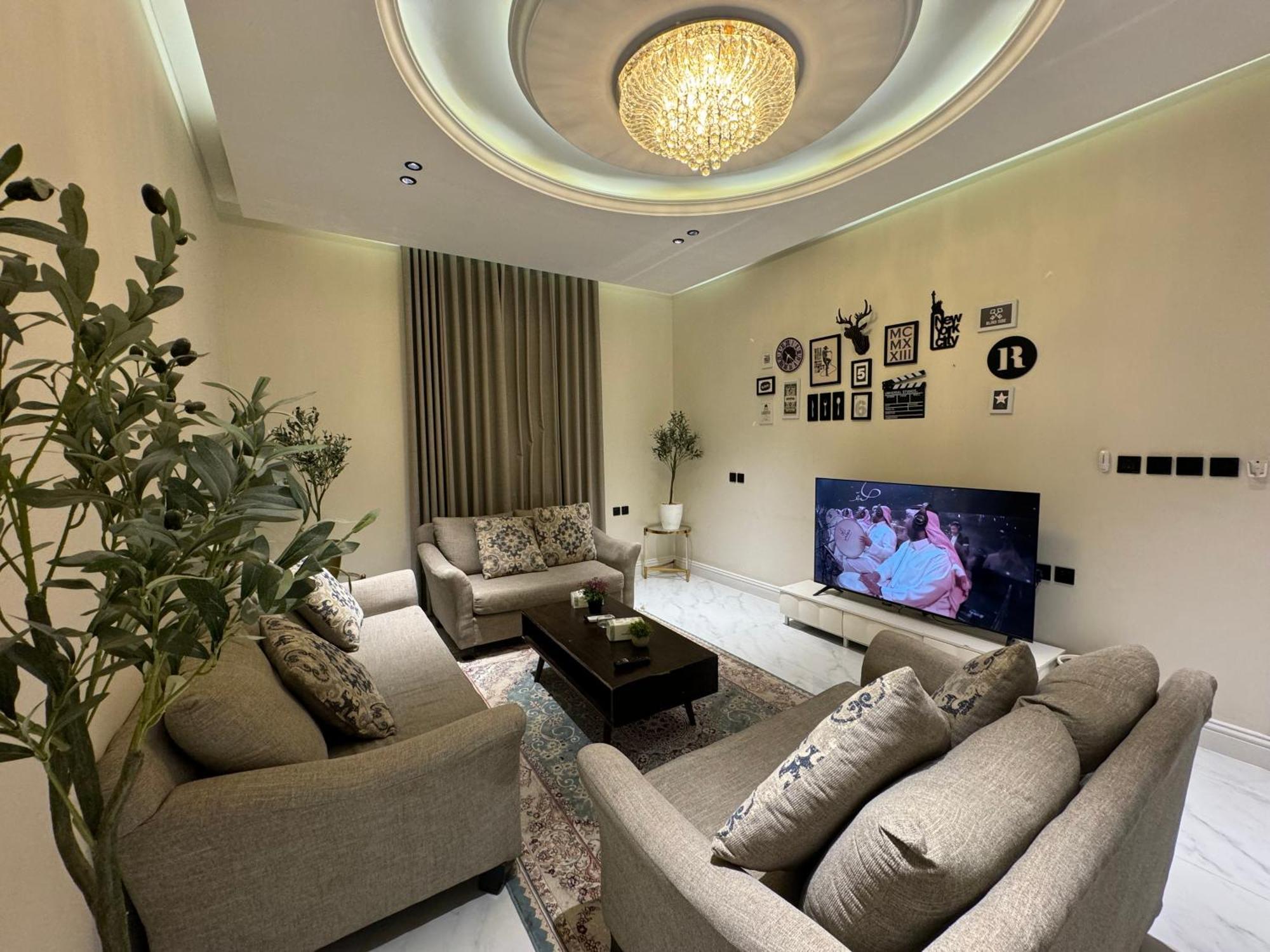 Apartment فاخرة غرفة وصالة بالعارض دخول ذاتي ١٠ Riyadh